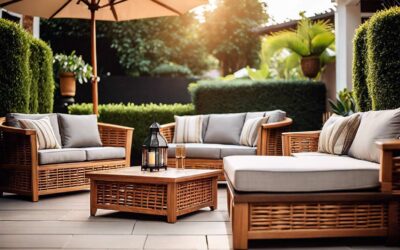 Meubles en osier et en teck – Meilleurs meubles d&rsquo;extérieur