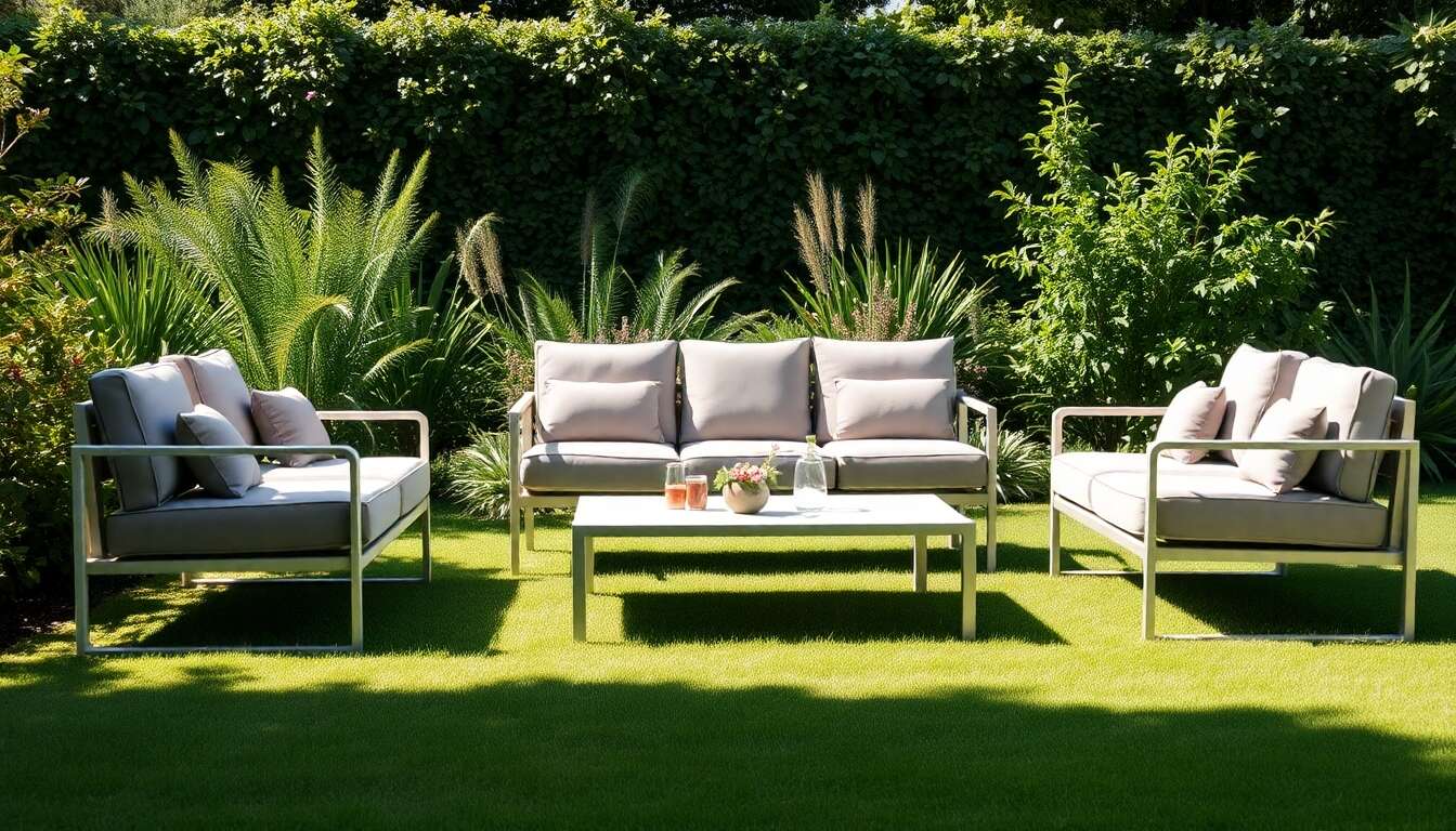 Design et esthétique du salon de jardin oriengo