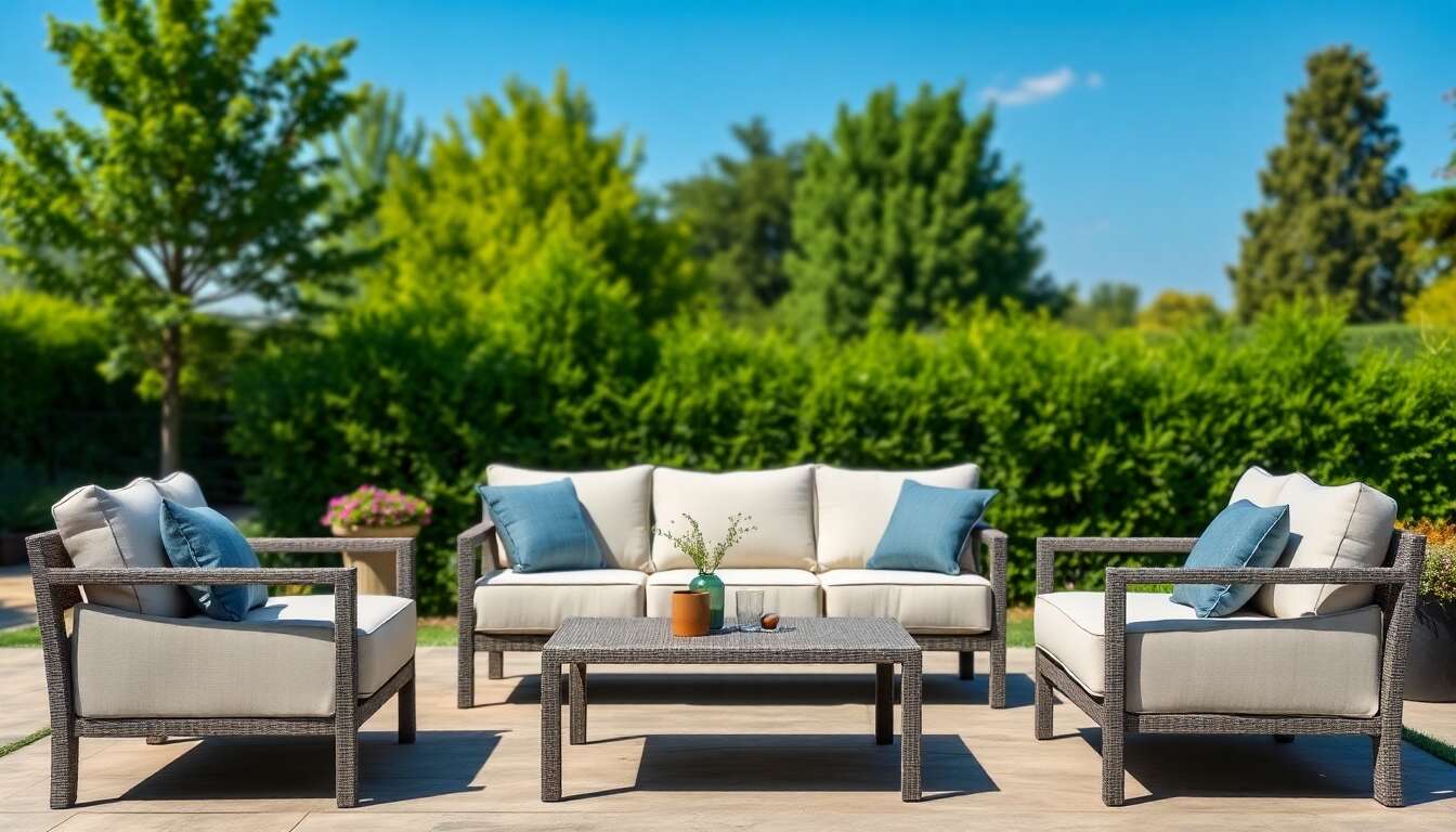 Entretien facile du salon de jardin hespéride