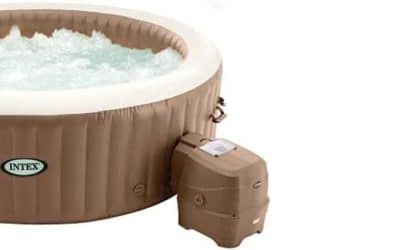 Test : intex Pure Spa Sahara 8 places avec lumière LED