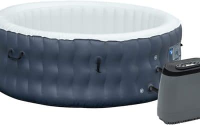 Test Outsunny spa gonflable : détente pour 4/6 personnes
