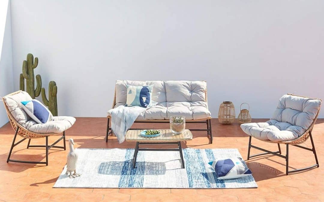 Avis sur le salon de jardin Concept Usine Guahana gris : confort et style garantis