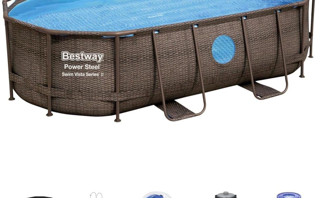 Test de la piscine hors sol Bestway Power Steel Swim Vista