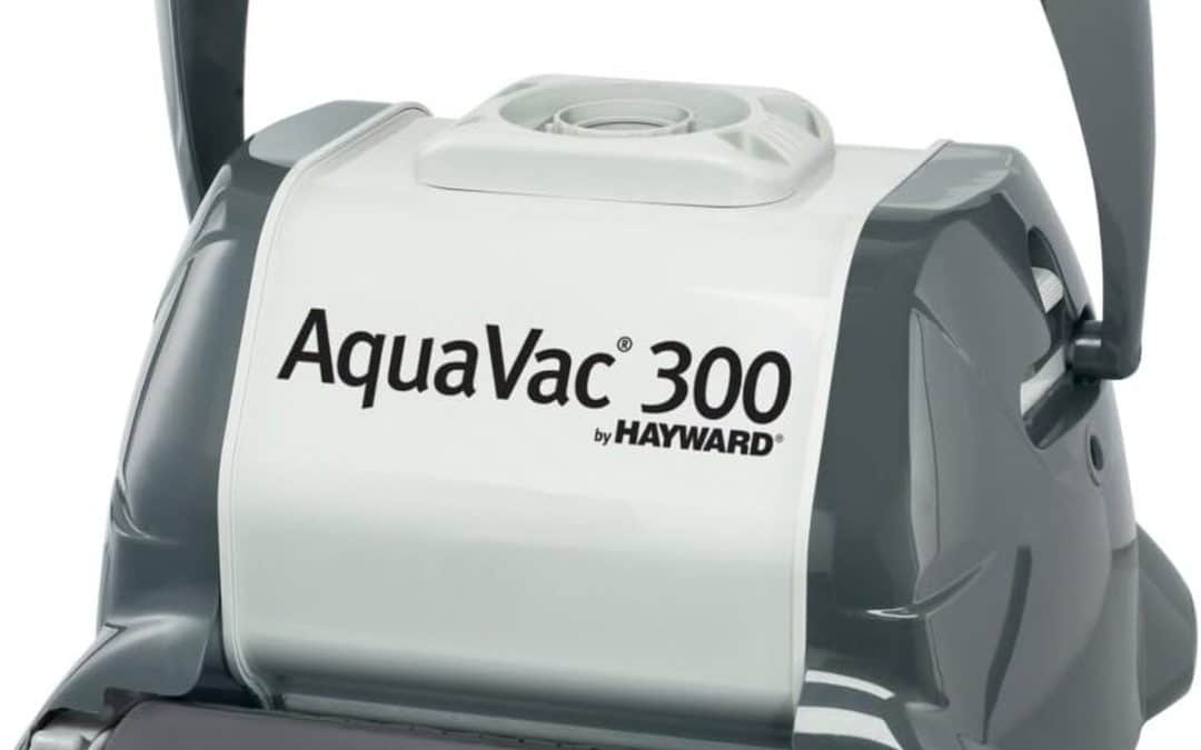 Test du robot piscine Hayward AQUAVAC 300 Mousse