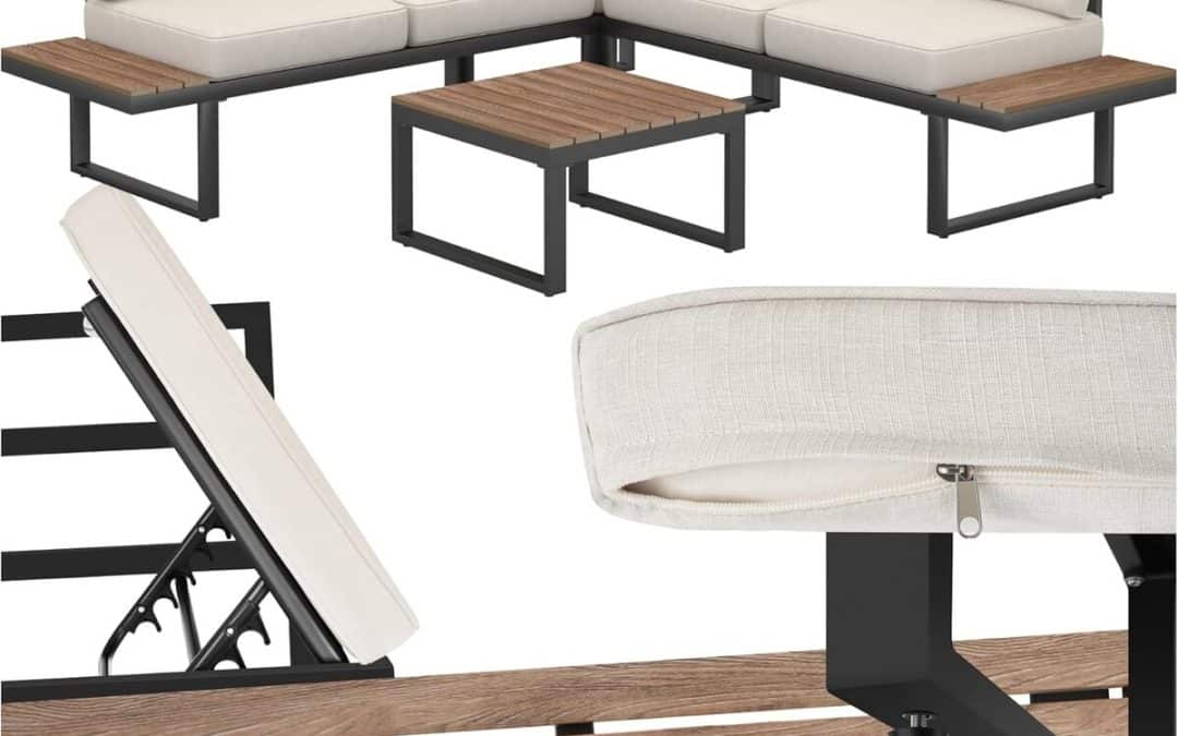 Test du salon de jardin TecTake® : confort et style pour votre extérieur