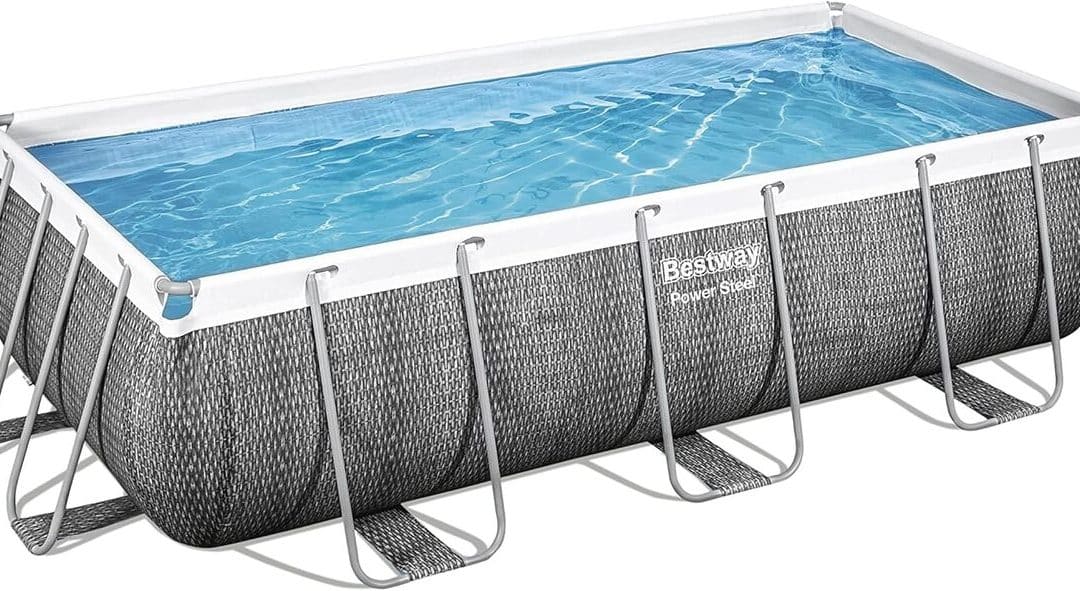 Test piscine Bestway Power Steel Deluxe Frame aspect rotin