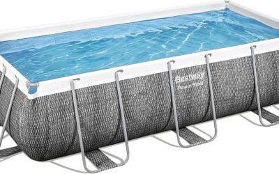 Test piscine Bestway Power Steel Deluxe Frame aspect rotin