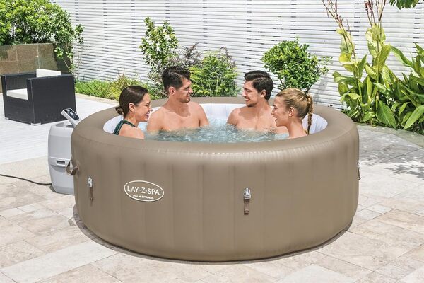 Bestway Lay-Z-Spa Palm Spring 54129 Piscine Ronde Gonflable, 963 L