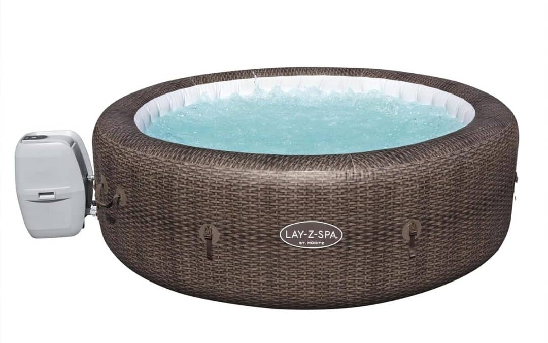 Test : bestway Lay-Z-Spa St Moritz Airjet 60023 multicolore
