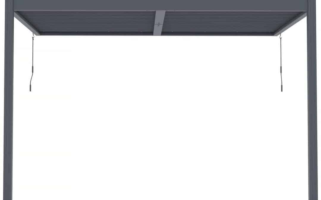 Test de la pergola bioclimatique Windsor d'Habitat et Jardin : design et efficacité