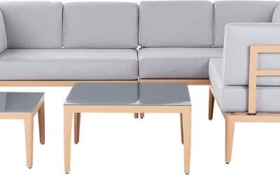 Test du salon de jardin 6 places Rima III : confort et style