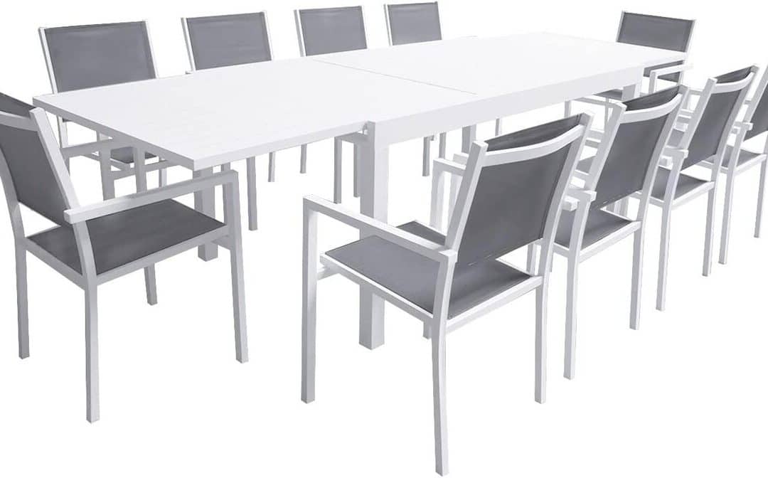 Test du salon de jardin extensible Venezia : confort et design modulable