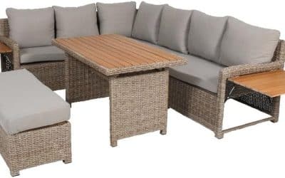 Test du salon de jardin greemotion Verona : confort et modularité en un clin d&rsquo;œil