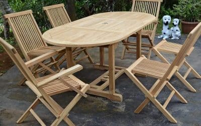 Test du salon de jardin Séville 6 places par Teck&rsquo;Attitude