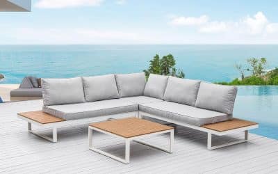 Test du salon de jardin Stacy blanc d&rsquo;Au jardin de Chloé