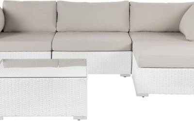 Test : ensemble jardin rotin modulable Sano II