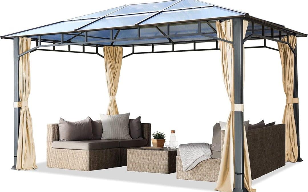 Test : tonnelle Toolport de jardin 3x4 m en aluminium