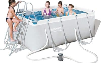 Test de la piscine Bestway en acier : robustesse et élégance