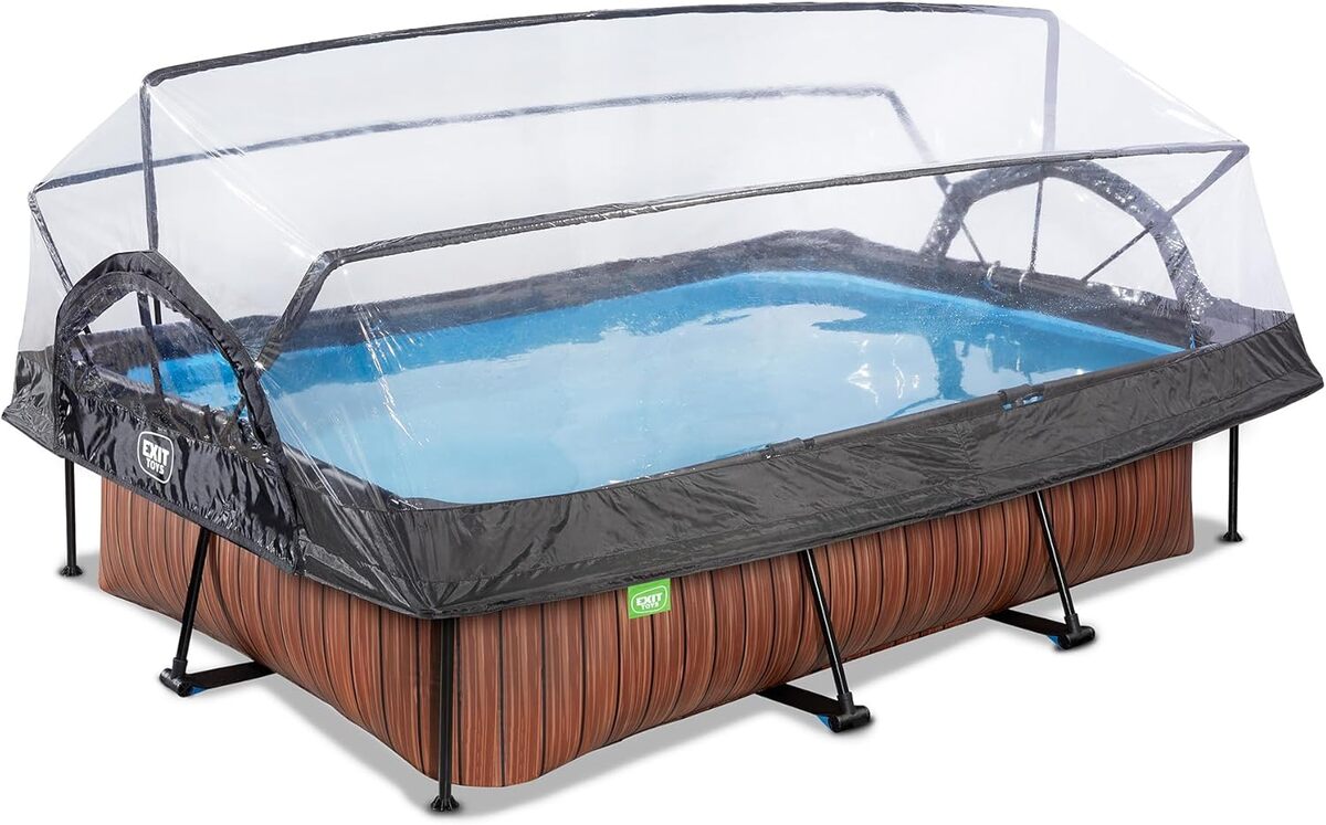 Housse Isotherme Carrée Pour Piscine/Spa 130 Cm - Étanche, Contrôle Température - Avec Poignée Noire