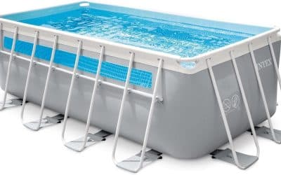 Test du kit piscine Clearview rectangulaire tubulaire 4, 00 x 2, 00 m