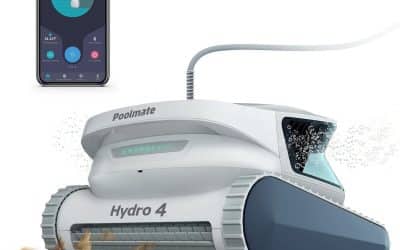 Test du robot Poolmate Hydro 4 : nettoyeur intelligent pour piscine