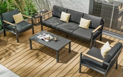 Test du salon de jardin MABILLON : confort et design en extérieur