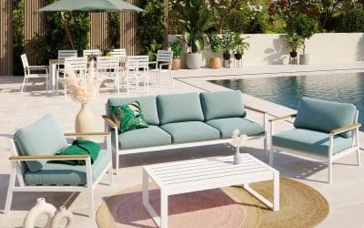 Test du salon de jardin SOLEA : confort et style en extérieur