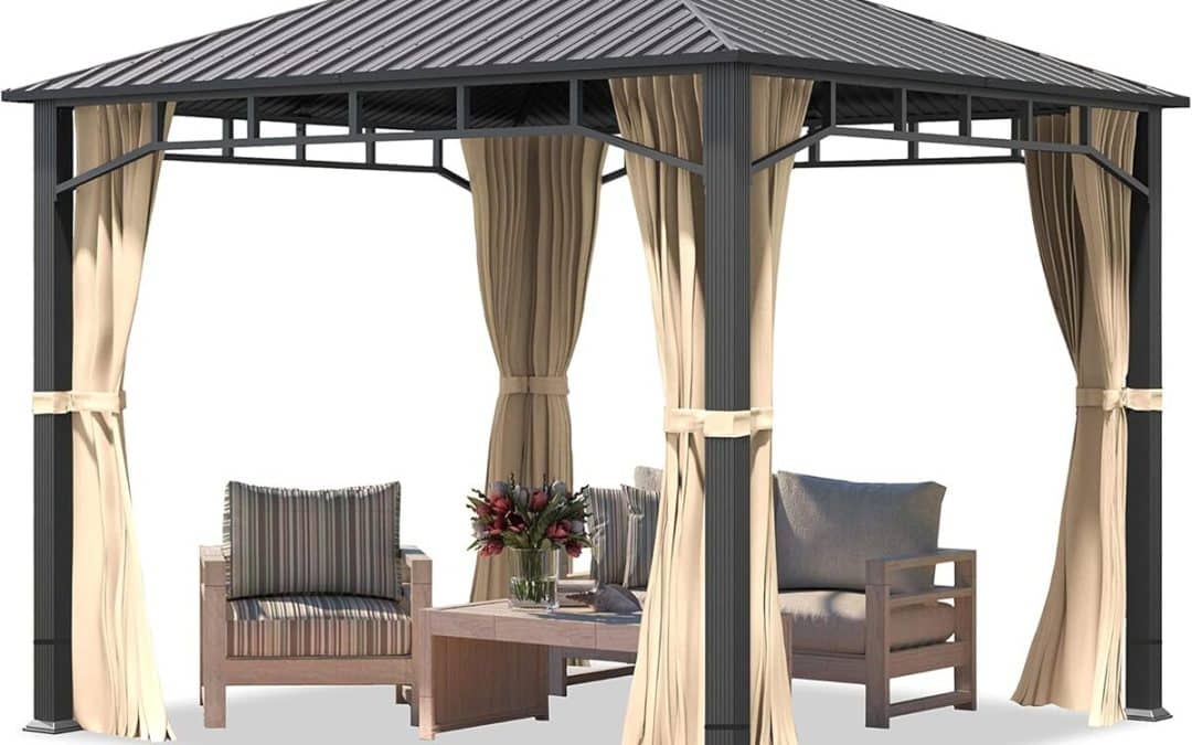 Test : tonnelle Toolport 3x3 m, élégance et robustesse pour votre jardin