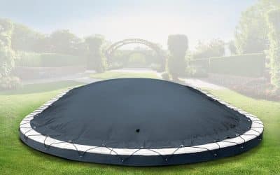 Test de la bâche ovale AirDeluxe : protection piscine efficace