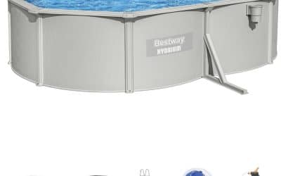 Test de la piscine hors-sol Bestway Hydrium ovale 500 x 360 x 120 cm