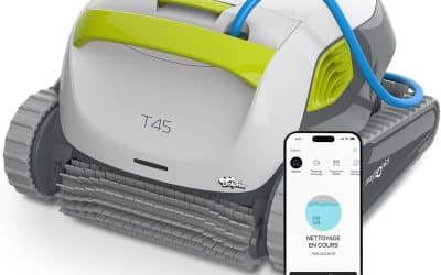 Test du Dolphin T45 : robot nettoyeur efficace pour piscines enterrées