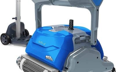 Test du robot électrique de piscine MS4 : performance et efficacité