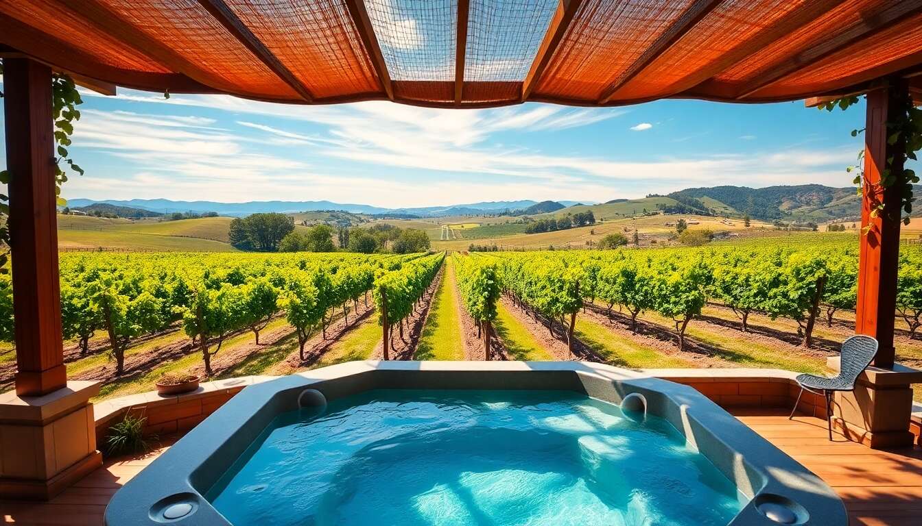 Les atouts uniques des spas au milieu des vignobles