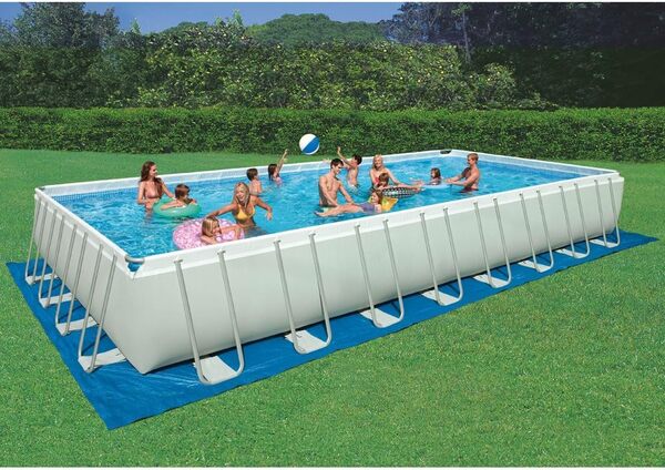 Intex Piscine tubulaire ultra démontable avec station de filtrage et accessoires 975x488
