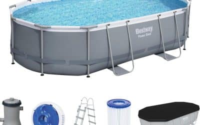Test de la piscine Bestway Power Steel Frame 488 x 305 cm