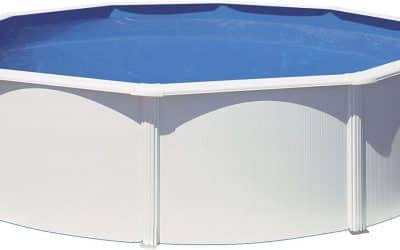 Test de la piscine hors-sol Gre Kit460ECO Fidji : acier blanc et performance