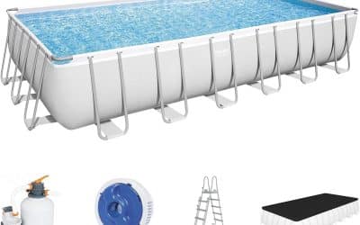 Test de la piscine rectangulaire Bestway 732 x 366 x 132 cm