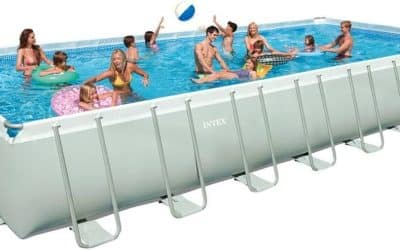 Test de la piscine tubulaire ultra Intex 975×488 avec station de filtrage