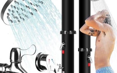 Test : douche solaire extérieure 60L pour piscine et plage