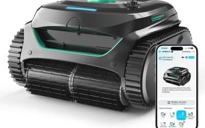Test du robot piscine Wybot C2 : performance et double filtration