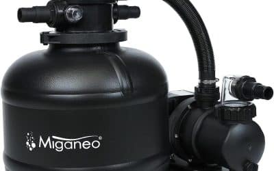 Test : miganeo Filtre à sable Dynamic 10000 Pro, 10000 l/h pour piscines