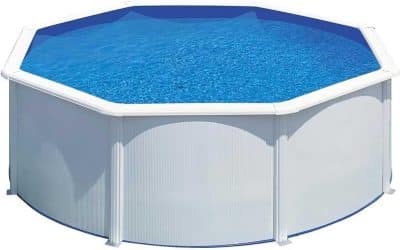 Test : piscine acier GRE KITPR458 ATLANTIS avec plateforme et échelle