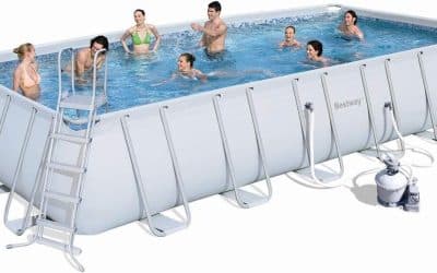 Test : piscine Bestway Power Steel 732 x 366 cm avec filtre à sable