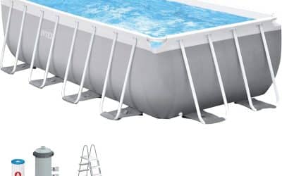 Test piscine tubulaire Intex Prism Frame 4, 00 x 2, 00 x 1, 22 m