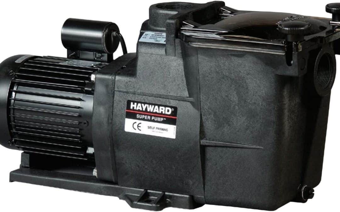 Test : pompe de filtration Hayward Super Pump 1CV Monophasé