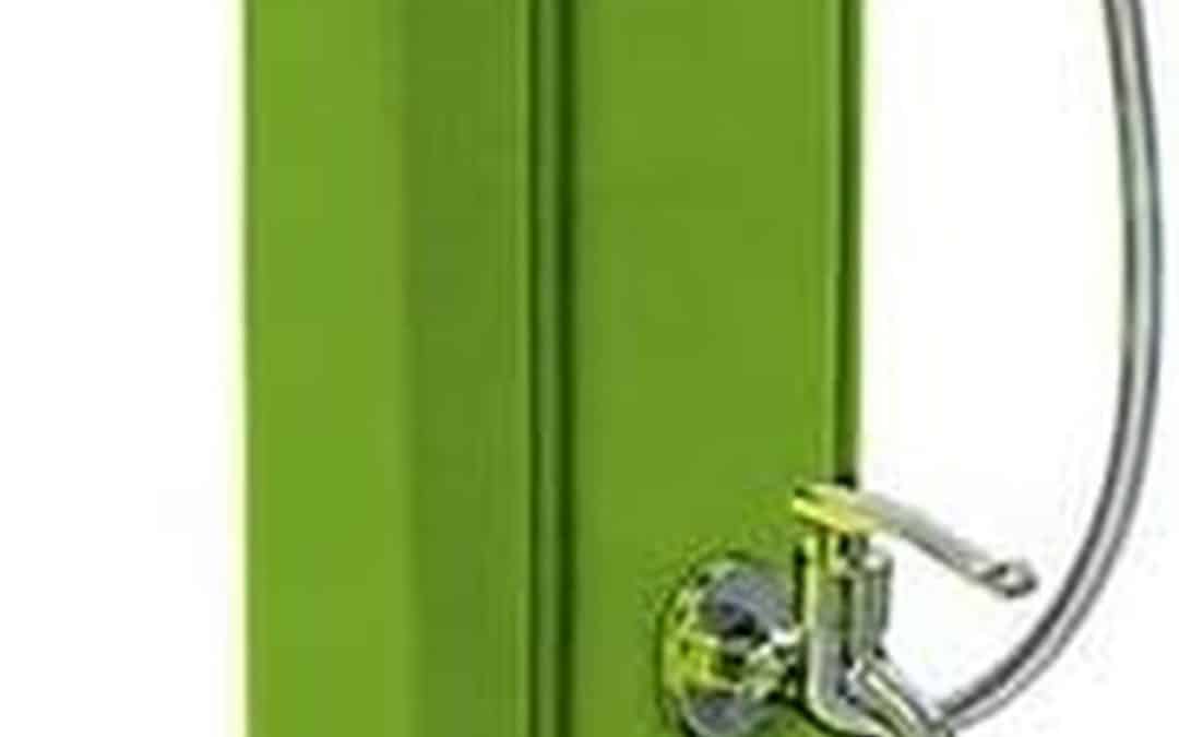 Test de la douche solaire Happy Go 23 litres (vert)