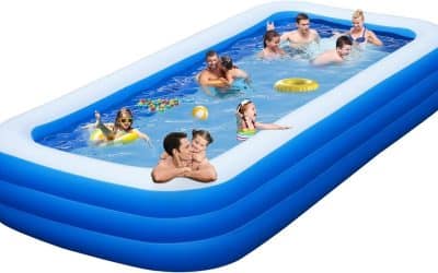 Test de la piscine gonflable Lylting extra large pour jardin