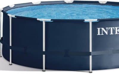 Test de la piscine Intex Frame Rondo 366 x 122 cm avec échelle