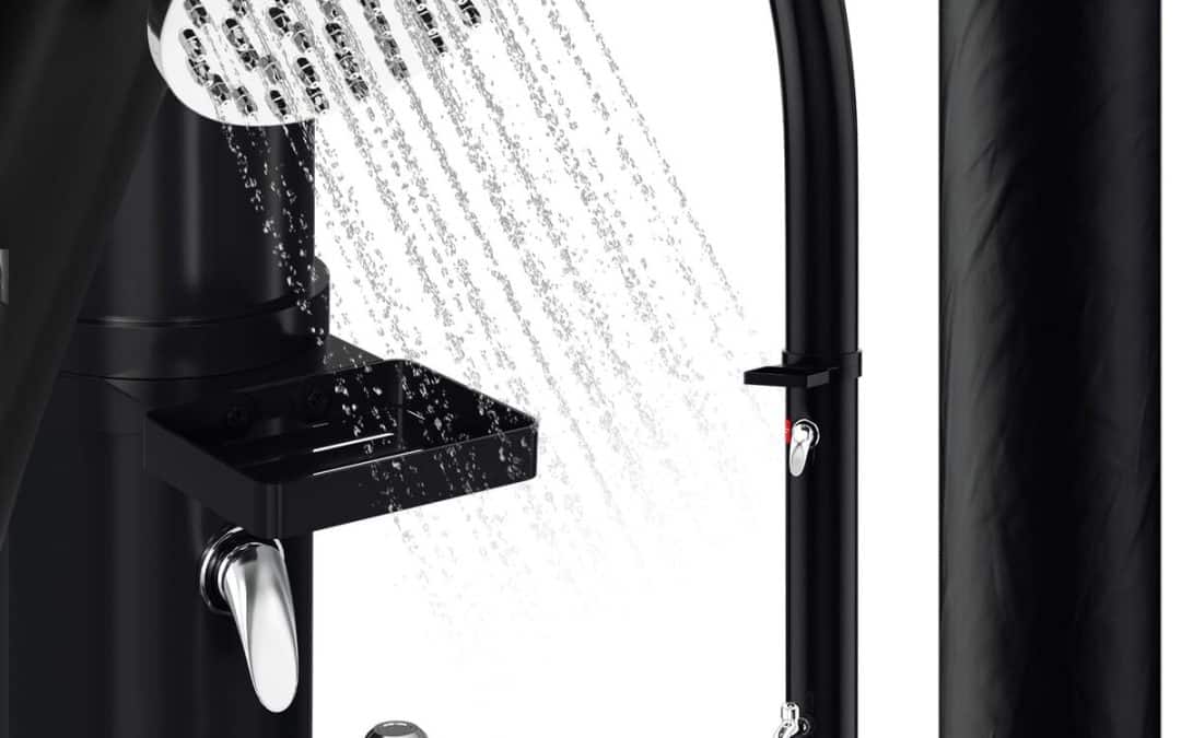 Test : herrselsam douche solaire 35 l, eau chaude sans électricité