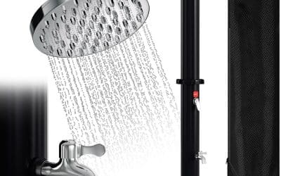 Test : jiubiaz douche solaire 20L, idéale pour le jardin